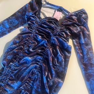 Purple Marble Dress Size Small